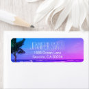 Search for purple tree return address labels Beach