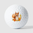 Search for squirrel golf balls Watercolor
