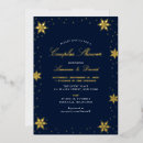 Search for christmas shower wedding invitations Gold
