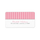 Search for preppy stripes return address labels Trendy