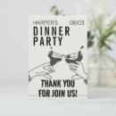 Search for dinner parties cards Modern