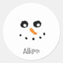 Search for snowman face stickers Cute