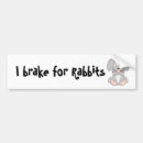 Search for rabbit bumper stickers Pet