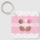 Search for chocolate strawberry key rings Dessert