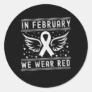 Search for heart disease awareness stickers Fundraising