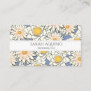 Search for daisies business cards Floral