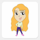 Search for red haired girl stickers Cute