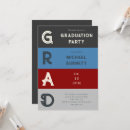 Search for stripes graduation invitations Stylish
