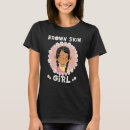 Search for black pearl tshirts Brown