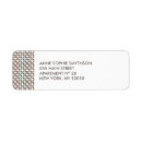 Search for glamour return address labels Vintage