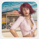 Search for abandoned stickers Vintage