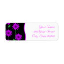 Search for purple floral wedding return address labels Green
