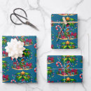 Search for beach scenes wrapping paper Tropical christmas