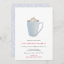 Search for hot chocolate christmas invitations Candy cane