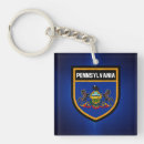 Search for pennsylvania flag key rings America
