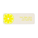 Search for lemon return address labels Fruit