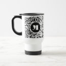 Search for zebra travel mugs black and white
