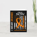 Search for i wear orange cards Leukaemia