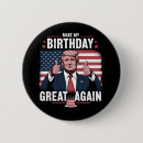 Search for great birthday badges Donald