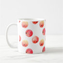 Search for red apple mugs Watercolor