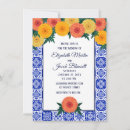 Search for mexican tile wedding invitations Floral