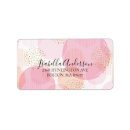 Search for dots return address labels Gold
