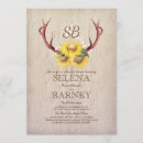 Search for deer rehearsal dinner invitations Wood