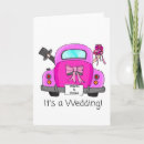 Search for cartoon wedding invitations Pink