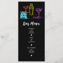 Search for open bar reception party drink menus Drinks