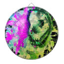 Search for neon dartboards Skull