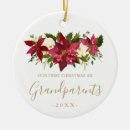 Search for poinsettia christmas tree decorations Grandma