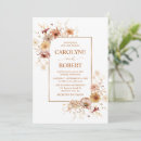 Search for dried floral rustic wedding invitations Abstract