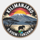 Search for kilimanjaro stickers Africa