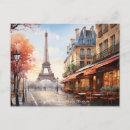 Search for eiffel tower paris france postcards Watercolor