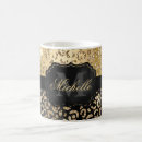 Search for gold leopard print mugs Elegant