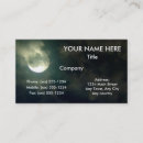 Search for full moon business cards Celestial