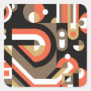 Search for geometric design stickers Gold