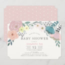Search for spring baby girl shower invitations Floral