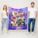 Search for elegant purple christmas blankets Trendy