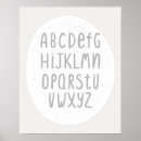 Search for alphabet nursery posters Modern