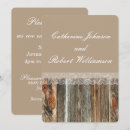 Search for country western lace wedding invitations Barnwood