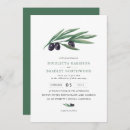 Search for olive leaves invitation wedding invitations Botanical