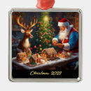 Search for gingerbread house christmas tree decorations Santa claus