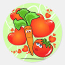 Search for cartoon vegetable stickers Character