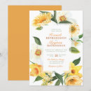 Search for yellow daisy wedding invitations Botanical
