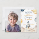Search for rocket ship birthday invitations Astronaut