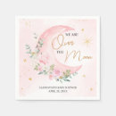 Search for moon and stars napkins Over the moon