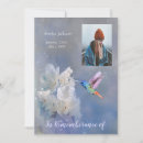Search for white hummingbird invitations Memorial