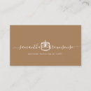 Search for candles business cards Handmade