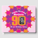 Search for 90th birthday party guest books Ninetieth